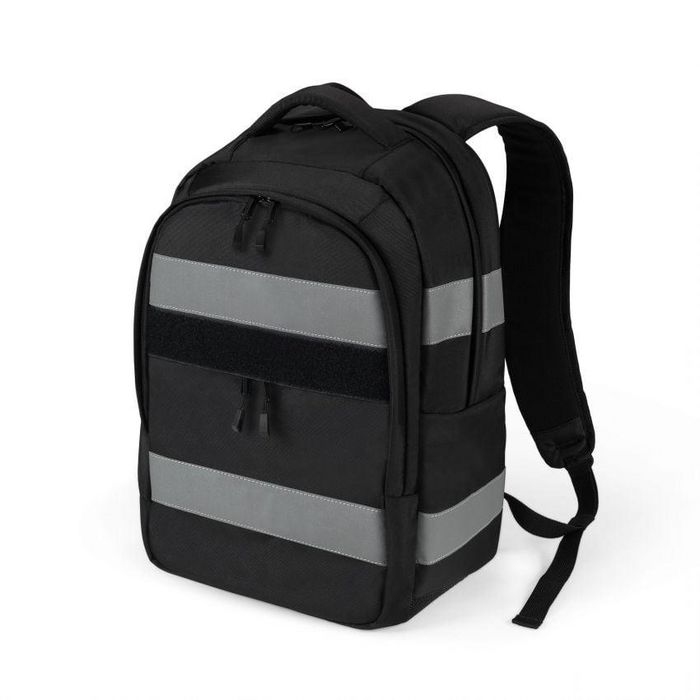 Dicota Backpack REFLECTIVE 25 litre, Black - W128437253