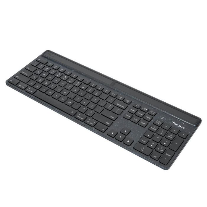 Targus Sustainable Energy Harvesting EcoSmart keyboard Bluetooth AZERTY French Black - W128437379