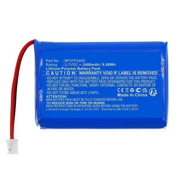 CoreParts Battery for Dogtra Dog Collar 8.88Wh Li-Polymer 3.7V 2400mAh Blue for Grain Valley Special Edition O, Pathfinder, Pathfinder TRX - W128436623