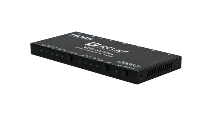 Ecler 4x1 HDMI 2.0 Switcher with audio De-embedder - W124748003