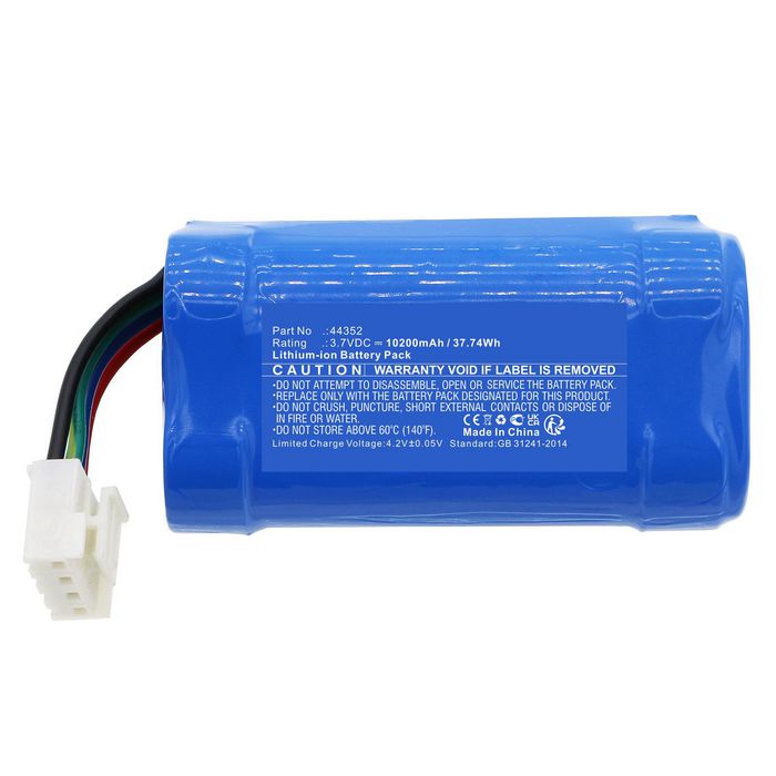 CoreParts Battery for Streamlight Flashlight 37.74Wh Li-ion 3.7V 10200mAh Blue for Vulcan 180 HAZ LO - W128436641