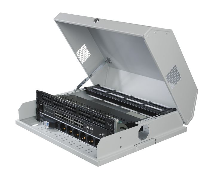 Lanview by Logon 19'' Rack Cabinet 3U (Rotatable) + 5U (Horizontal) 537 x 475mm Wallmount Pro Slim - W128317021