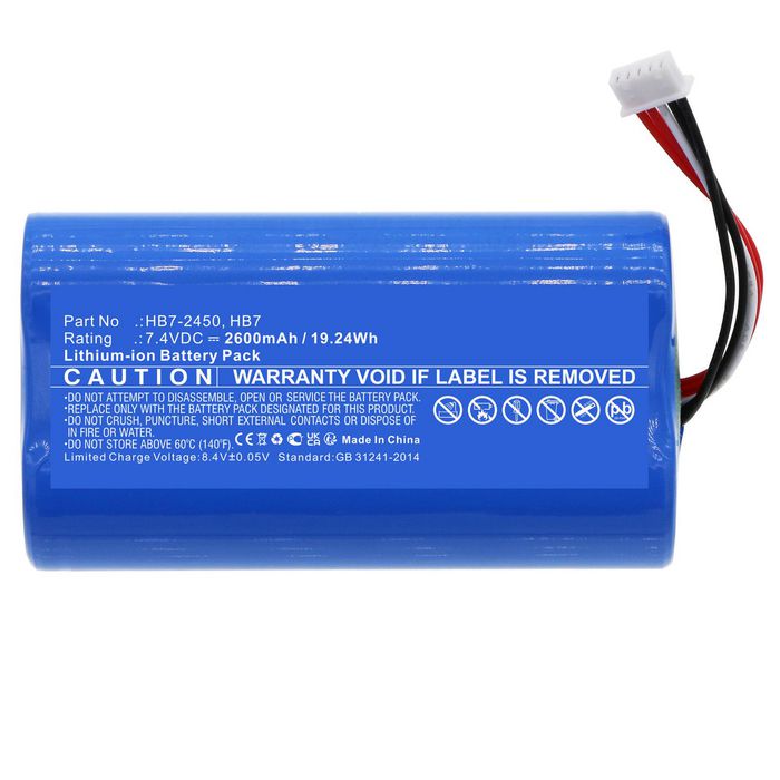 CoreParts Battery for DJI Remote Controller 19.24Wh Li-ion 7.4V 2600mAh Blue for Mavic Mini 2 Remote Controller - W128436719
