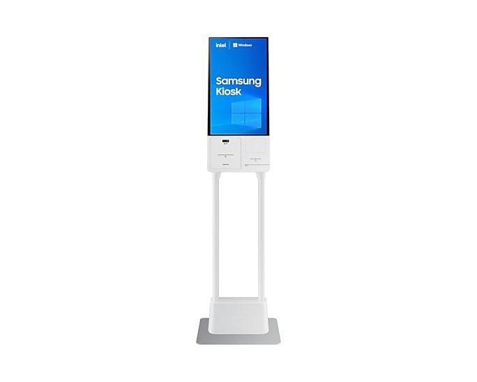 Samsung KM24C-W Kiosk, 61cm(24"), i3,LED,250 cd/m²,Full HD,White,Touch,Built-in processor W10 IoT Enterprise - W128804941