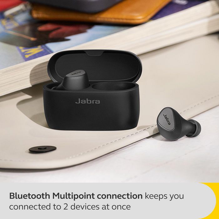 Jabra Elite 5 Headset True Wireless Stereo (Tws) In-Ear Calls/Music Bluetooth Black - W128277389