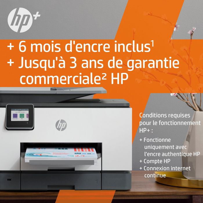 HP OfficeJet Pro 9022e All-in-One Printer, Inkjet, 4800 x 1200 dpi, 24ppm, A4, 512MB, WiFi, CGD, 2.7″ - W126279239
