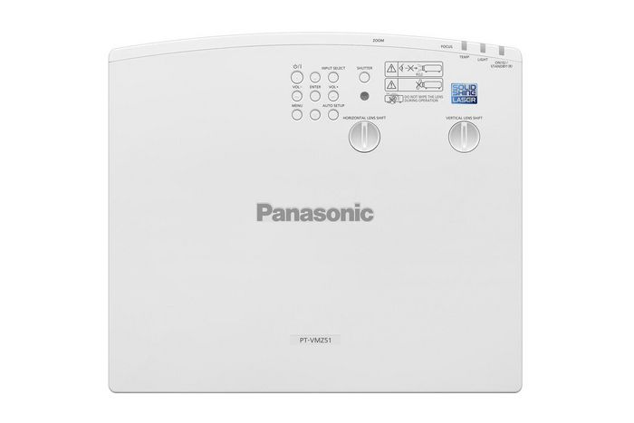 Panasonic 1.6x zoom, V/H lens shift, 1.09:1 throw-ratio - W126586572