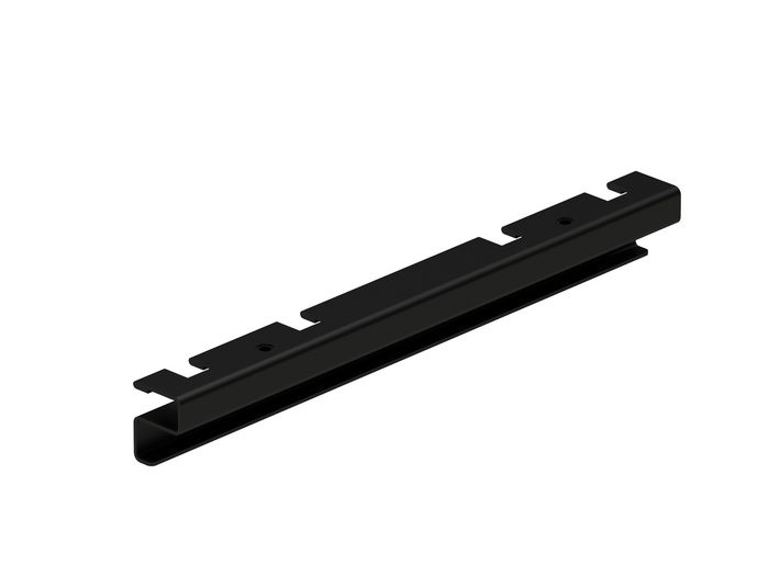 Vertiv Cable Ladder Trough Front Adaptor Kit, Powder coated structure  RAL7021, 2 mounting brackets, mounting material - W128434789