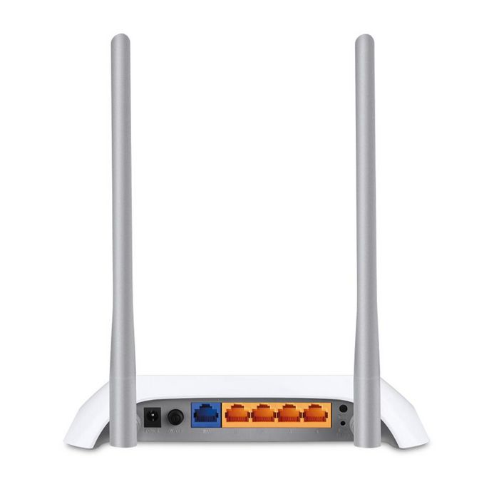 TP-Link Tl-Mr3420 Wireless Router Fast Ethernet Single-Band (2.4 Ghz) Black, White - W128559535