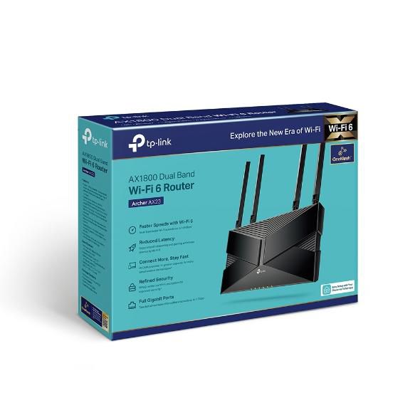 TP-Link Archer Ax1800 Dual-Band Wi-Fi 6 Router - W128560534