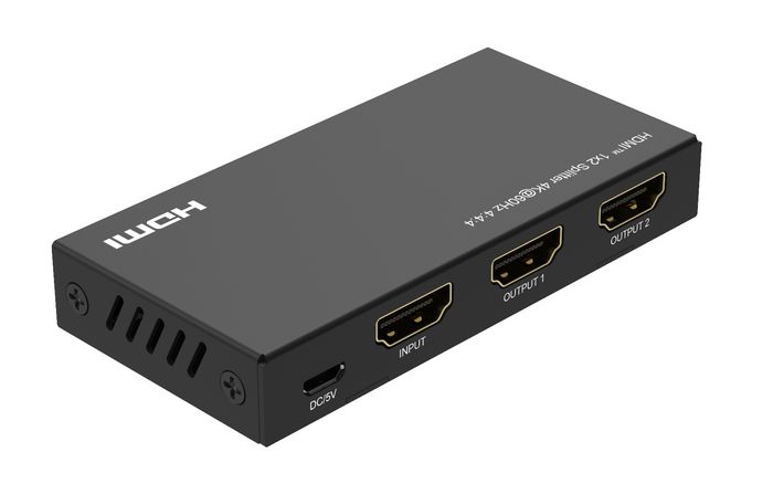 MicroConnect 4K@60Hz HDMI Splitter 1x2, 4:4:4 - W128440841