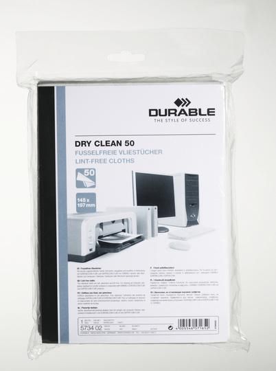 Durable 5734 Equipment Cleansing Dry Cloths - W128443646