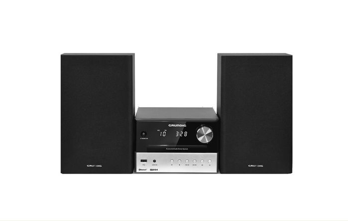 Grundig Cms 2000 Bt Home Audio Micro System 30 W Black, Silver - W128441755