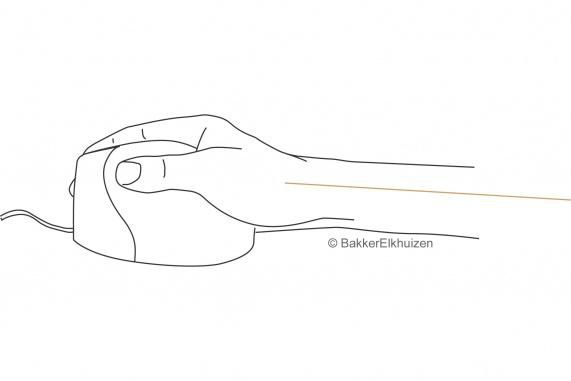 BakkerElkhuizen Evoluent4 Mouse Left-Hand Optical - W128441944