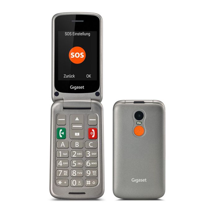 Gigaset Gl590 7.11 Cm (2.8") 113 G Silver Senior Phone - W128442497