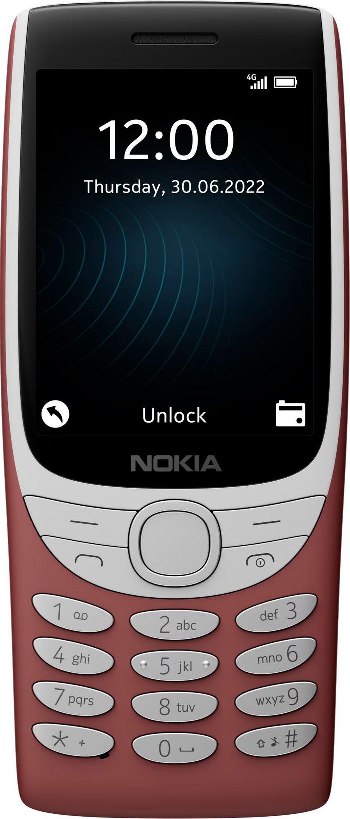 Nokia 8210 4G 7.11 Cm (2.8") 107 G Red Entry-Level Phone - W128442576