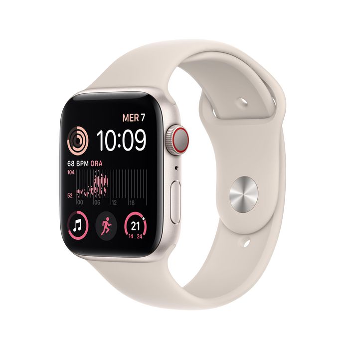 Apple Watch Se Oled 44 Mm Digital 368 X 448 Pixels Touchscreen 4G Beige Wi-Fi Gps (Satellite) - W128442654
