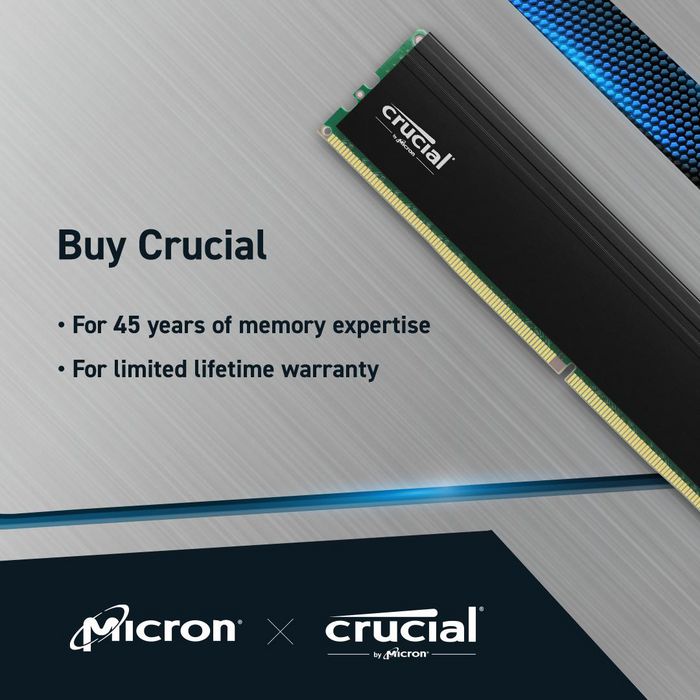 Crucial Memory Module 64 Gb 2 X 32 Gb Ddr4 3200 Mhz - W128443439