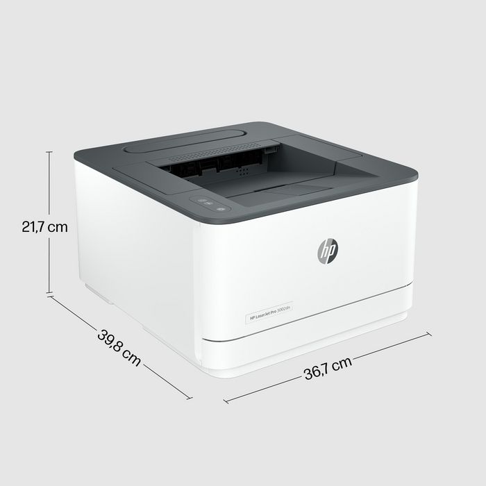 HP Laserjet Pro 3002Dn Printer, Black And White, Printer For Small Medium Business, Print, Wireless; Print From Phone Or Tablet; Two-Sided Printing - W128443484