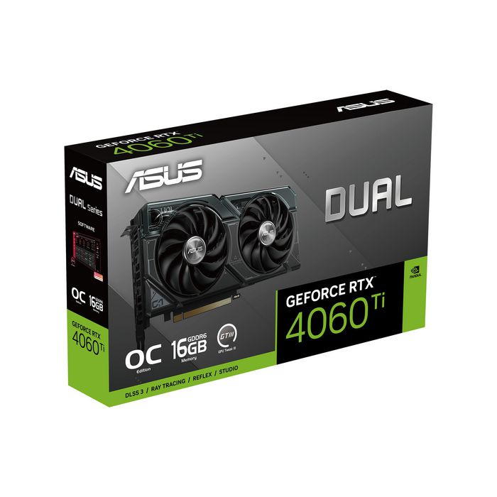 Asus Dual -Rtx4060Ti-O16G Nvidia Geforce Rtx 4060 Ti 16 Gb Gddr6 - W128443577