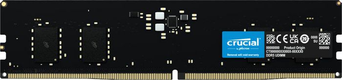 Crucial 8Gb (1X8Gb) Ddr5-5600 Cl46 Ram Arbeitsspeicher Memory Module 5600 Mhz Ecc - W128443590
