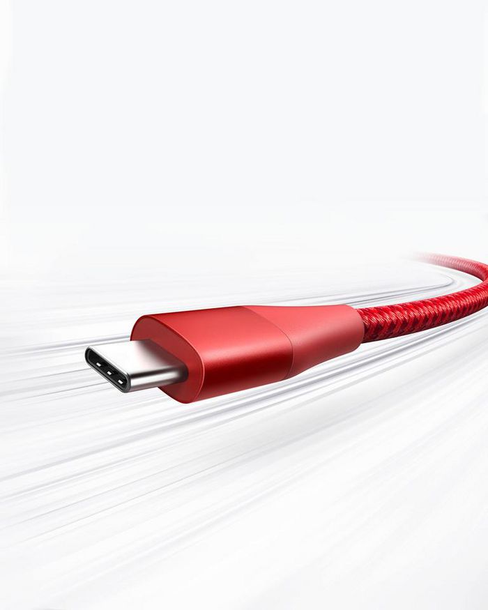 Anker Powerline+ Ii Usb Cable 0.9 M Usb 2.0 Usb A Usb C Red - W128443630