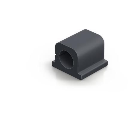 Durable Cavoline Clip Pro 1 Desk Cable Holder Black - W128443699