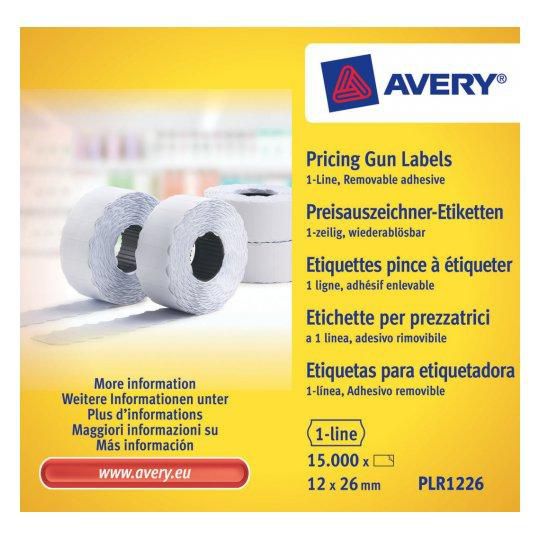 Avery Self-Adhesive Label Price Tag White 15000 Pc(S) - W128443707