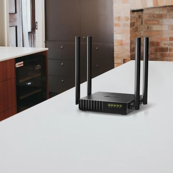 TP-Link Wireless Router Fast Ethernet Dual-Band (2.4 Ghz / 5 Ghz) Black - W128444100