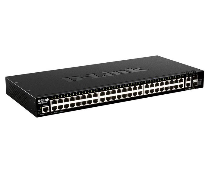 D-Link 48 ports GE + 2 10GE ports + 2 SFP+ Smart Managed Switch - W128293299