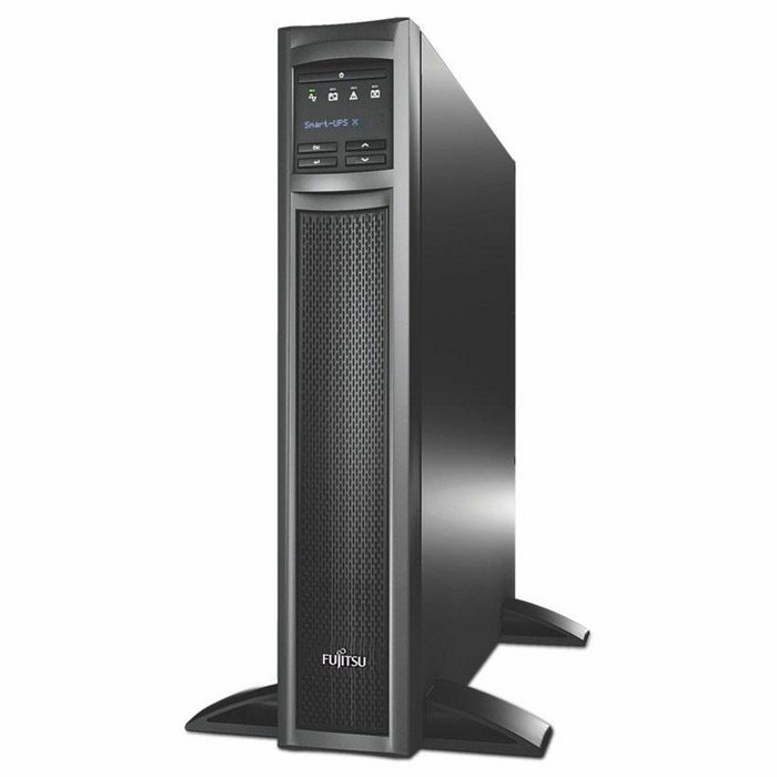 Fujitsu Smart-UPS X - 3000VA, Rack/Tower, LCD, 200-240V, Network Card, 37.32kg, Black - W124850196