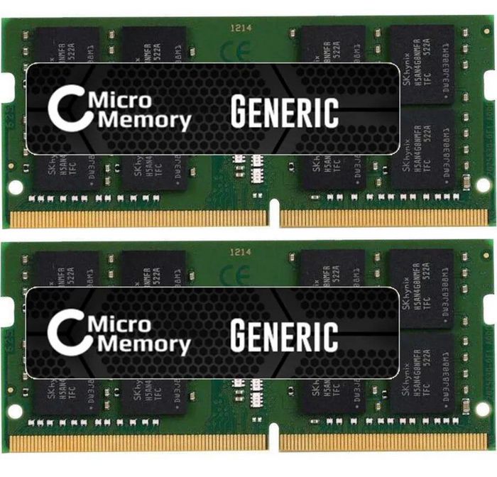 CoreParts 32GB Memory Module, 2666Mhz DDR4 Major SO-DIMM -Kit 2x16GB - W128445398