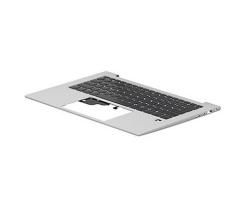 HP Top Cover W/Keyboard BL SR UK - W128432829