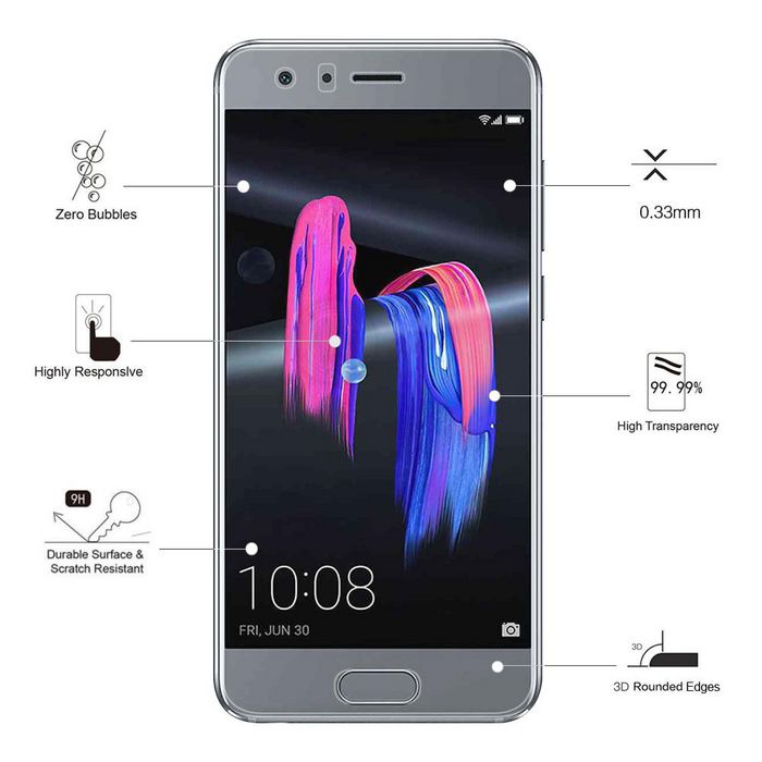 Eiger 3D Screen Protector Glass Huawei Honor 9 Clear - W128445769