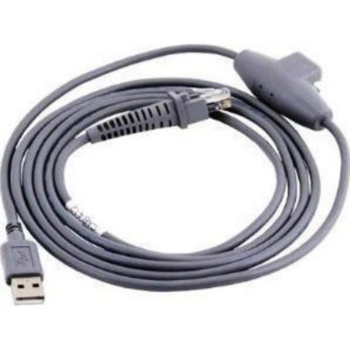 Datalogic Cable, USB, Type A, Optional Power USB Keyboard, USB COM Mode, Straight, CAB-412 - W124738572