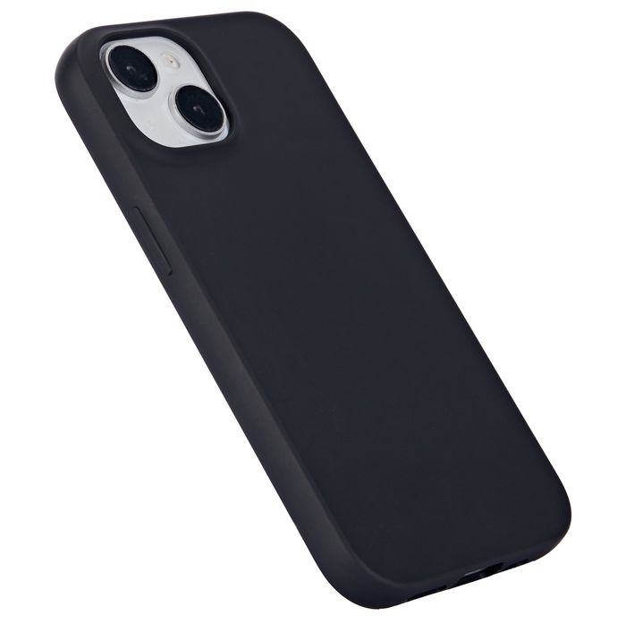 eSTUFF iPhone 15 INFINITE VIENNA TPU Cover - Black - 100% recycled TPU - W128407490