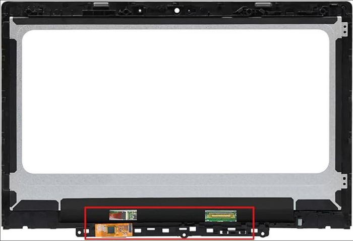 CoreParts 11,6" LCD HD Glossy full assembly with Bezel, 1366x768, Original Panel, 30pins Bottom Right Connector, Side 4xBrackets, IPS -  for full for Lenovo 300e Chromebook 2nd Gen. - W128449346