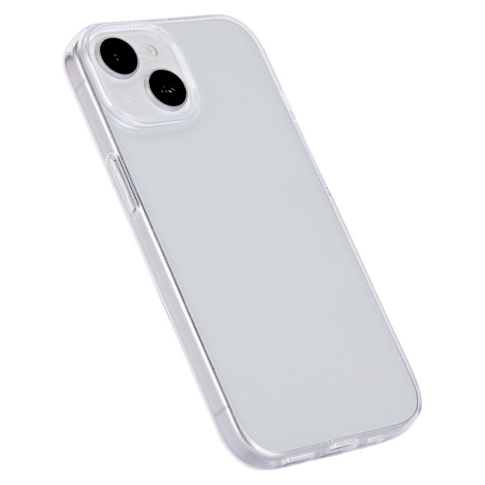 eSTUFF iPhone 15 INFINITE VIENNA TPU Cover - Transparent - 100% recycled TPU - W128407476