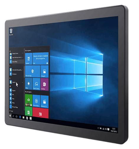 Ergonomic Solutions R19IT7T-GCM1, i5-1135G7, DDR4:16GB, M.2 SSD:256GB, P-Cap touch, IP65 at front, OS: Win 11 Pro - W128822440