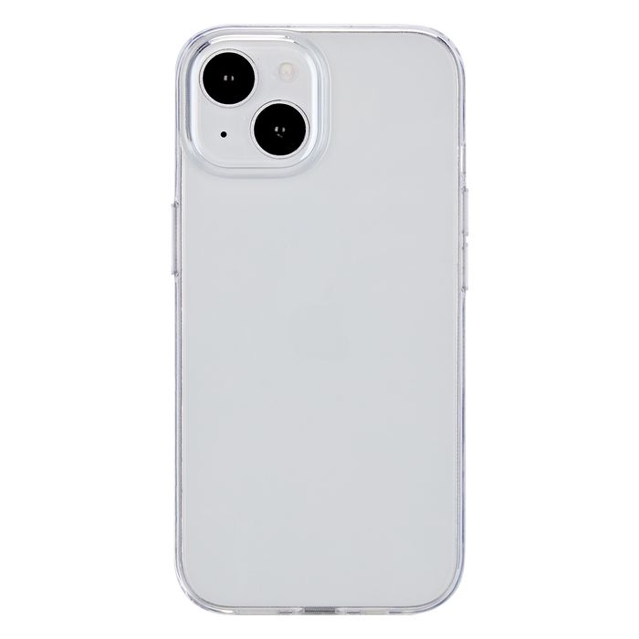 eSTUFF iPhone 15 Plus INFINITE VIENNA TPU Cover - Transparent - 100% recycled TPU - W128407478