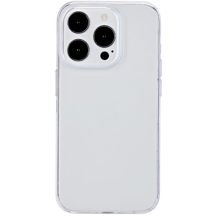 eSTUFF iPhone 15 Pro INFINITE VIENNA TPU Cover - Transparent - 100% recycled TPU - W128407479