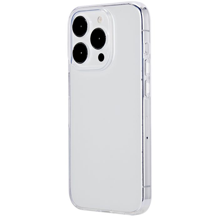 eSTUFF iPhone 15 Pro Max INFINITE VIENNA TPU Cover - Transparent - 100% recycled TPU - W128407481