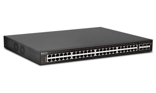 Draytek VSP2540XS-K network switch Managed L2+/L3 Gigabit Ethernet (10/100/1000) Power over Ethernet (PoE) 1U Black - W128453987