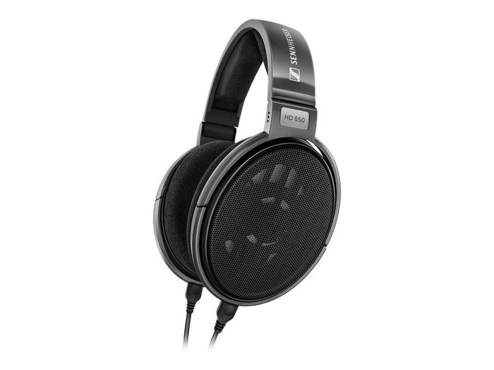 Sennheiser Hd 650 Headphones Wired Head-Band Music Black, Grey - W128328354