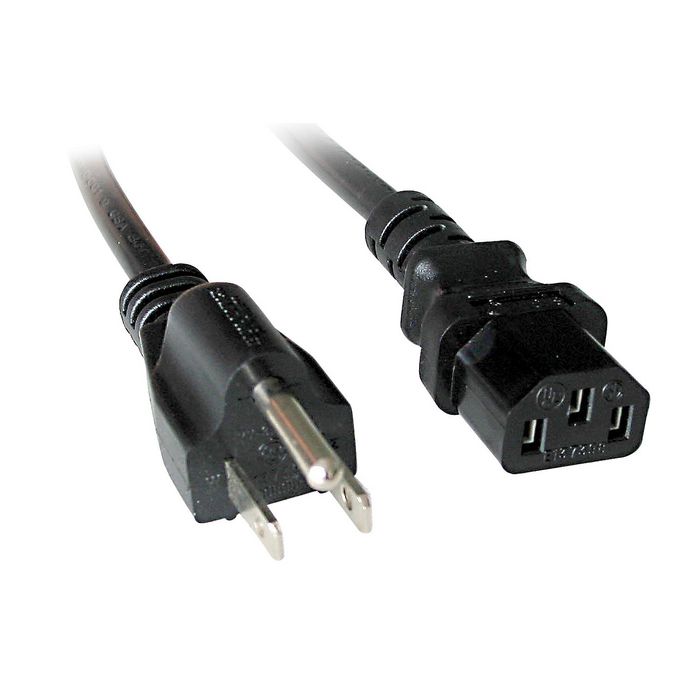 Lindy 5m US 3 Pin to C13 Mains Cable, lead free - W128456572
