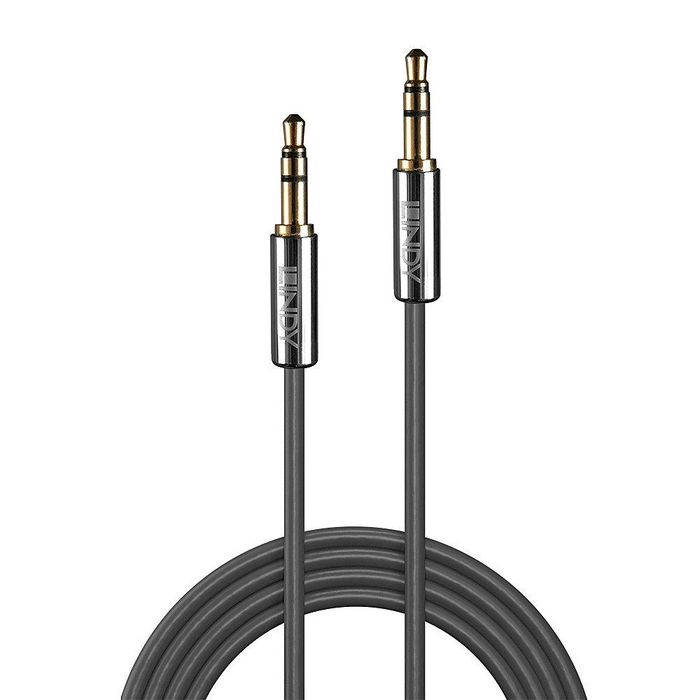 Lindy 0.5m 3.5mm Audio Cable, Cromo Line - W128456684