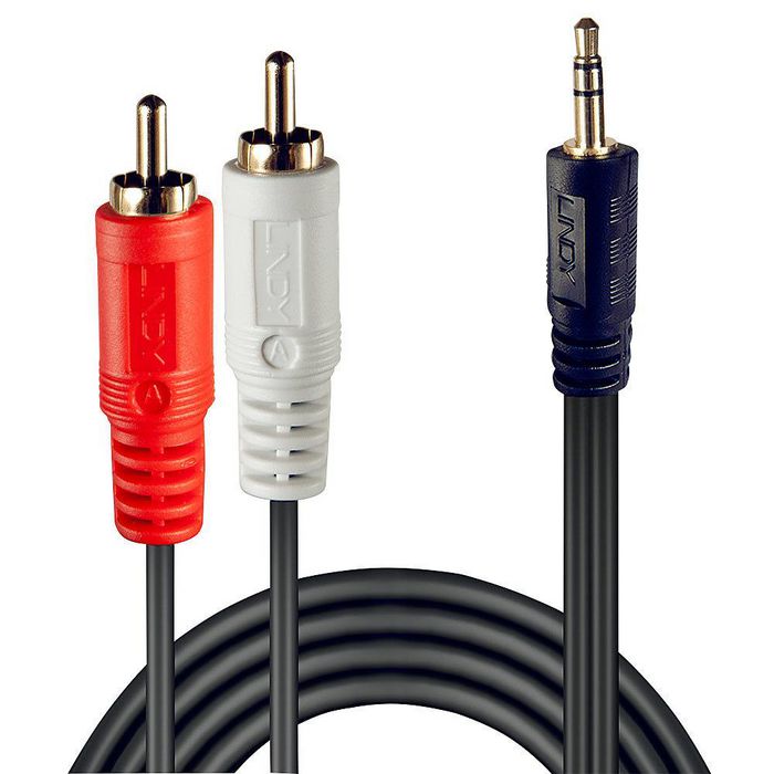 Lindy Premium Audio Cable 2x Phono 3,5mm/20m - W128456709