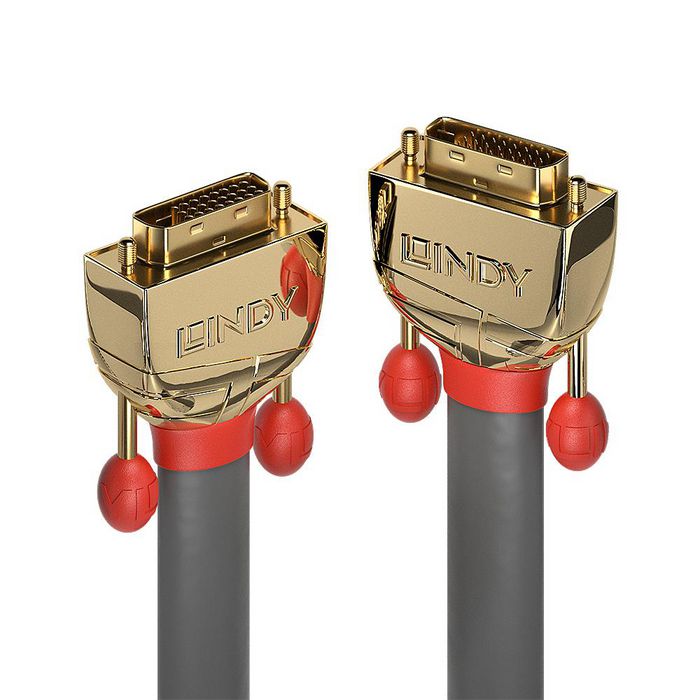 Lindy 15m DVI-D SLD Dual Link Cable, Gold Line - W128456717