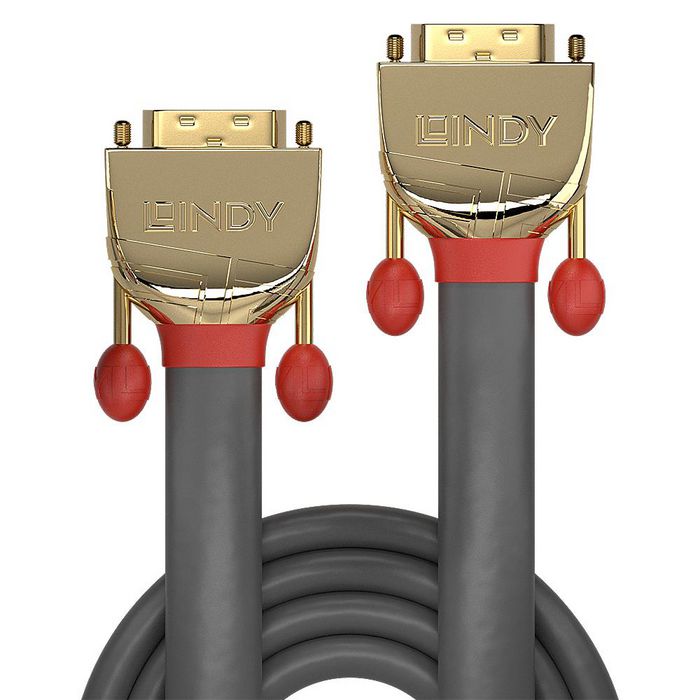 Lindy 15m DVI-D SLD Dual Link Cable, Gold Line - W128456717