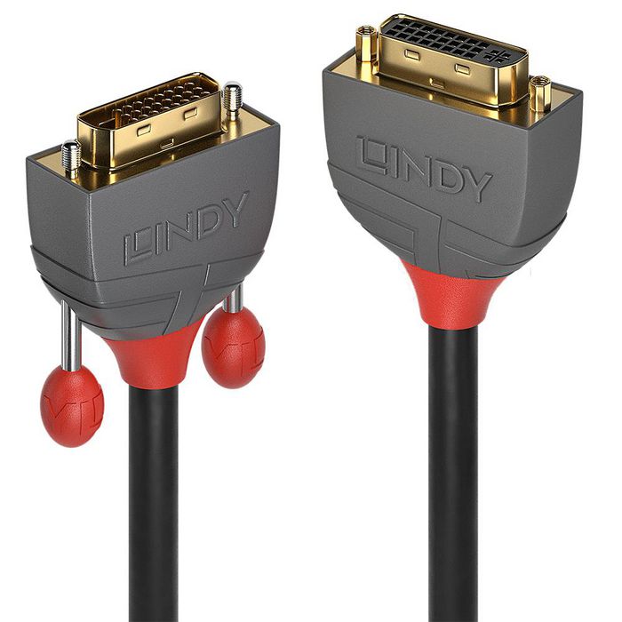 Lindy 1m DVI-D Dual Link Extension Cable, Anthra Line - W128456729